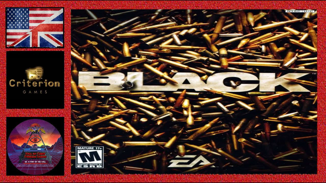 Black (2006) PS2 FPS Action Shooter