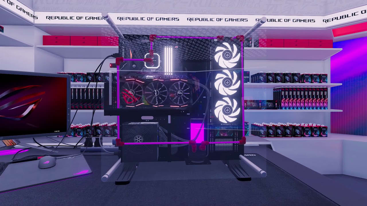 PC Building Simulator - Republic of Gamers Workshop | Trailer