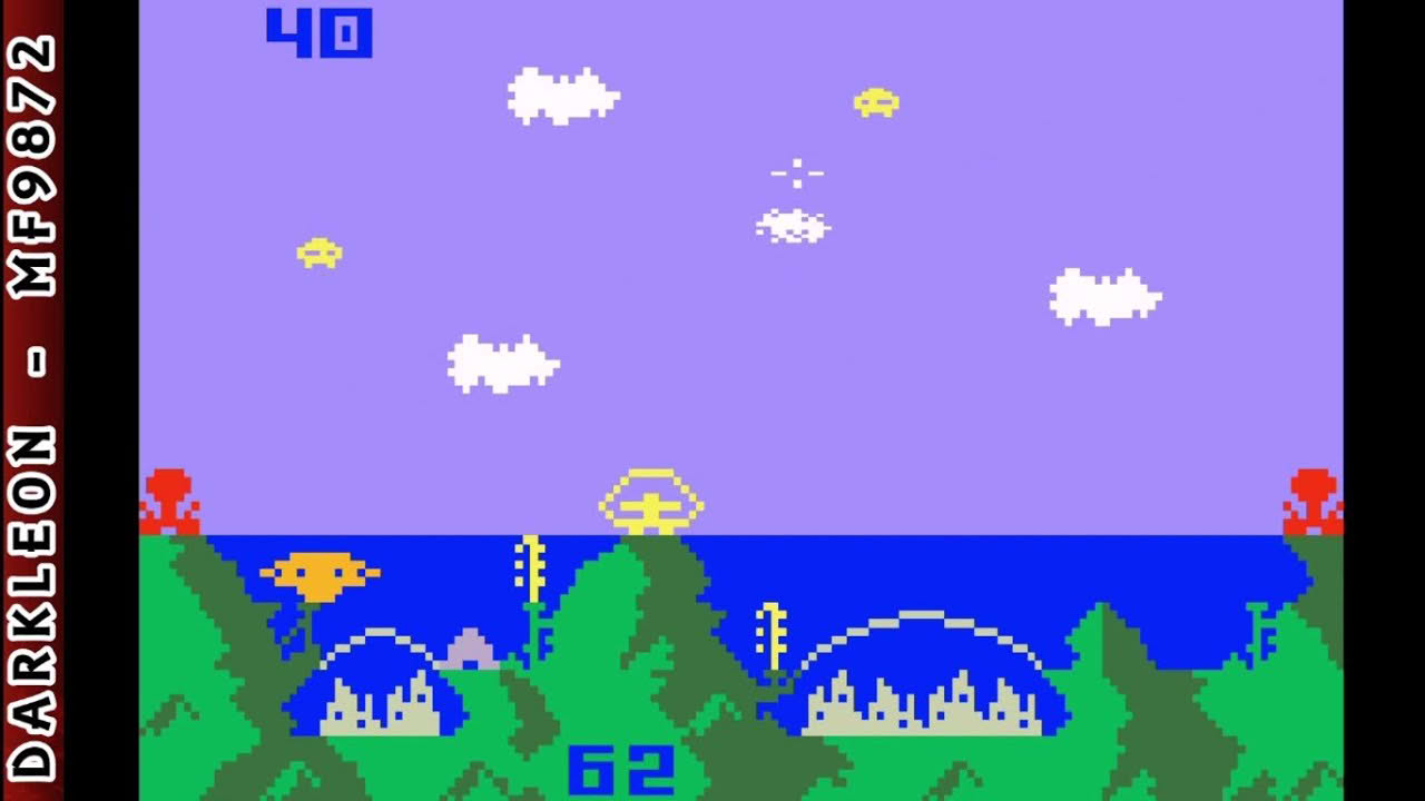 Intellivision - Atlantis © 1982 Imagic - Gameplay