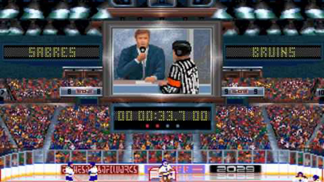 Wayne Gretzky Hockey 3 (1992) DOS gameplay