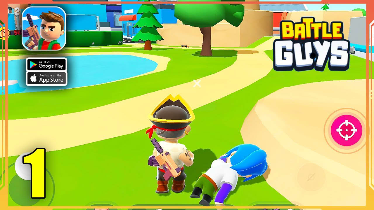 Battle Guys : Royale Gameplay Walkthrough (Android, iOS) - Part 1