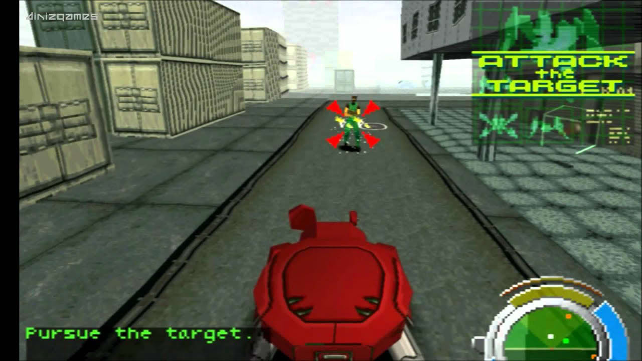 Ghost in the Shell (PS1) - Gameplay (1080p)