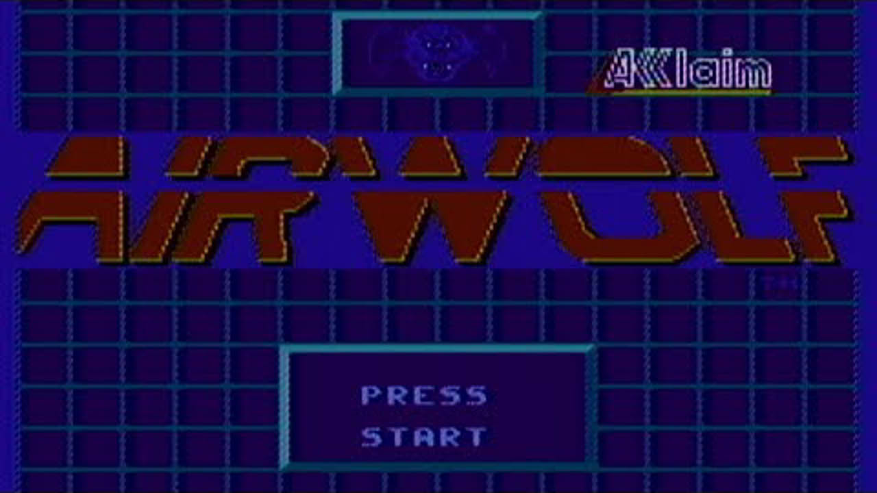 Airwolf (NES) - Acclaim, Jun 1989 | NESguide 240p