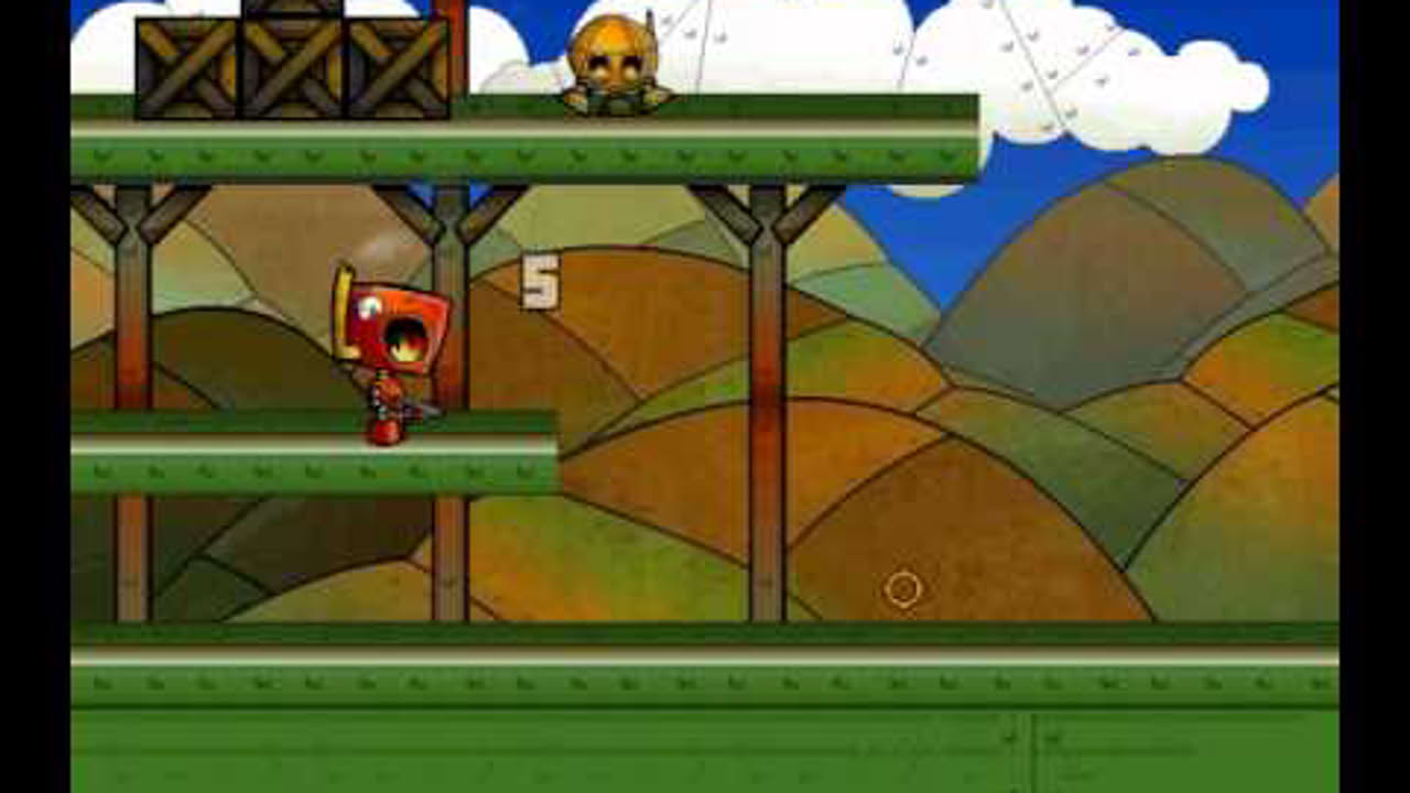 Steam Droid - cool flash game