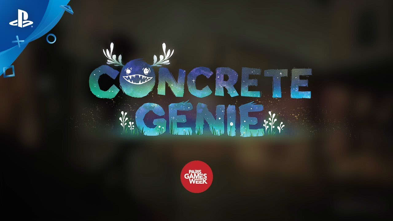 Concrete Genie - Paris Games Week Mural | PS4