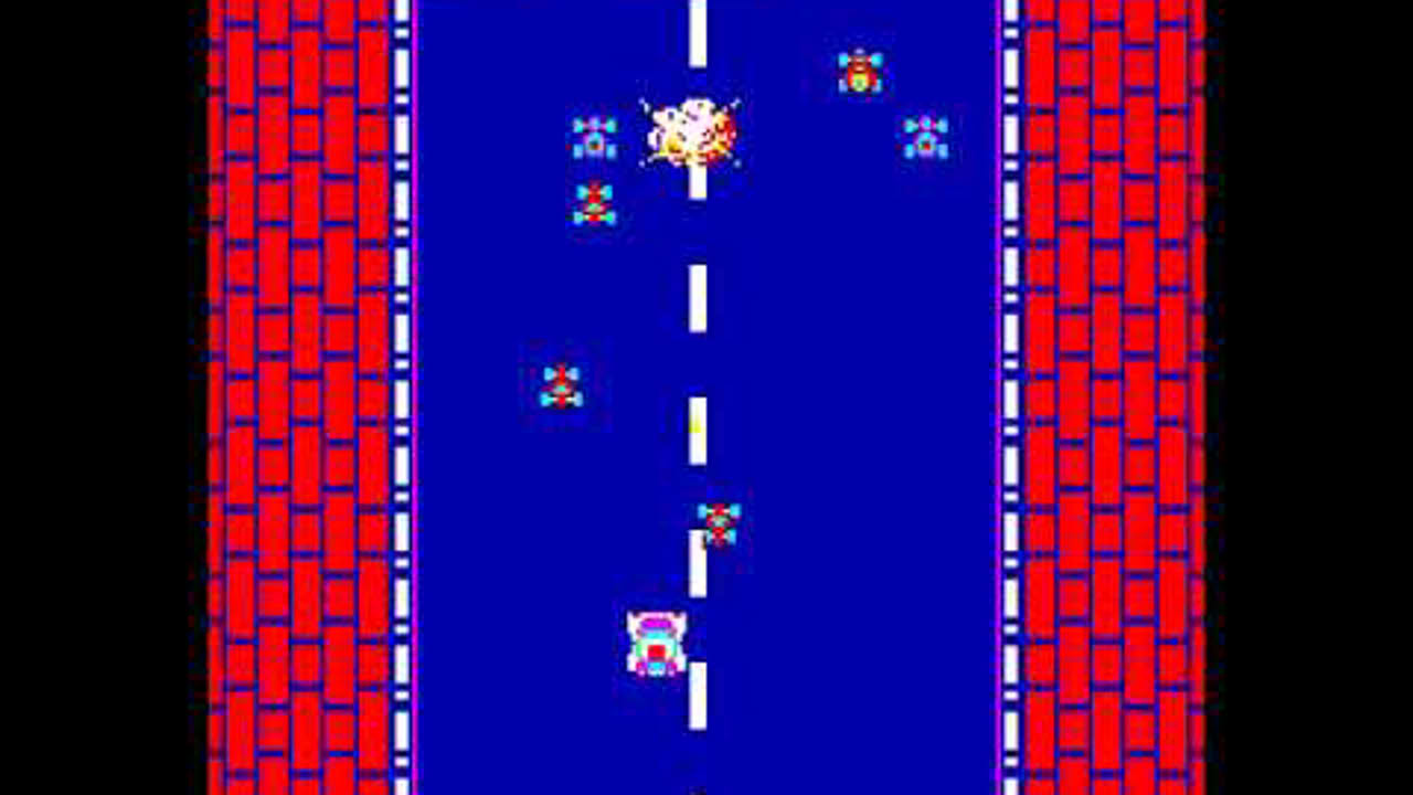 Arcade Game: Highway Chase (1980 Data East)