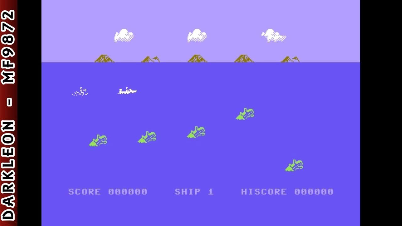 Commodore C64 - Aquaplane (1983)