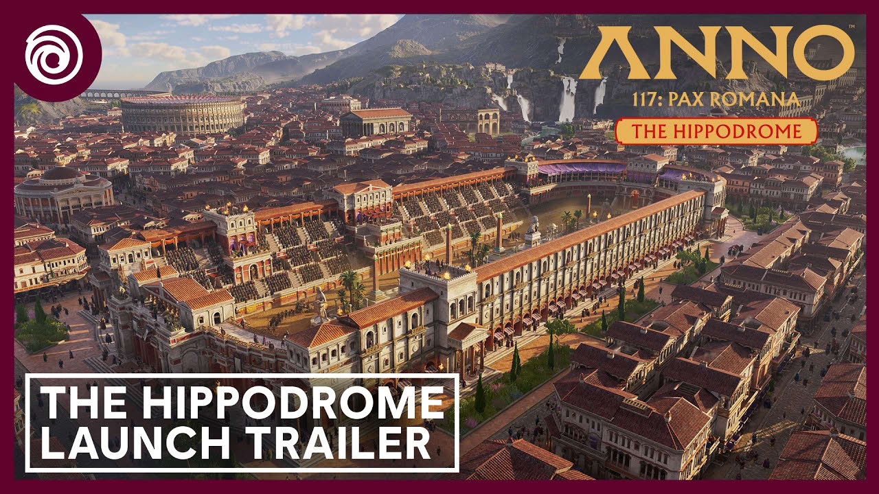 Anno 117: Pax Romana - The Hippodrome Launch Trailer