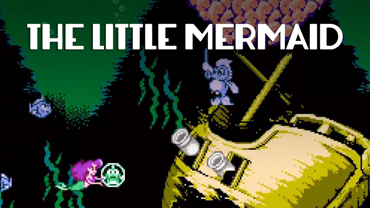 Disney's The Little Mermaid (1991) [NES] Complete Playthrough