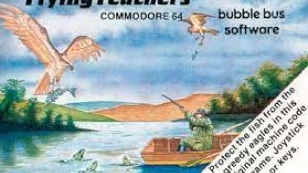Flying Feathers (Commodore 64) Playthrough (Beating Default Highscore, Game Then Crashes)