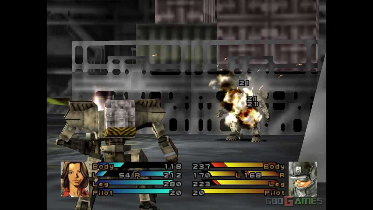 Front Mission 3 - Gameplay PSX / PS1 / PS One / HD 720P (Epsxe)