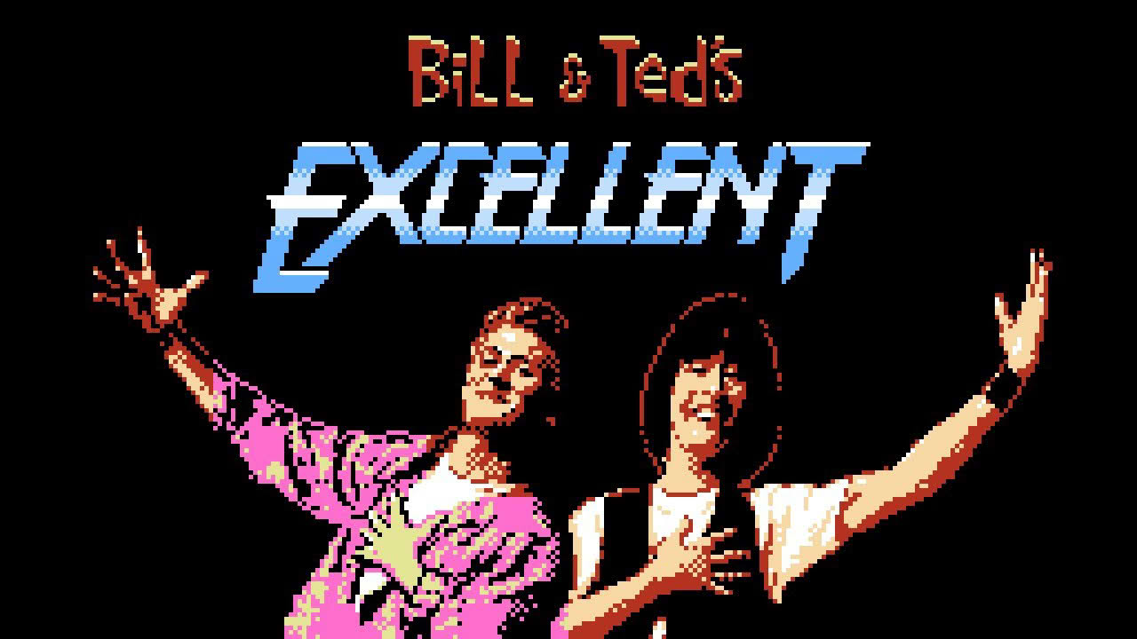 Bill and Ted's Excellent Video Game Adventure (NES) - LJN, Aug 1991 | NESguide 240p