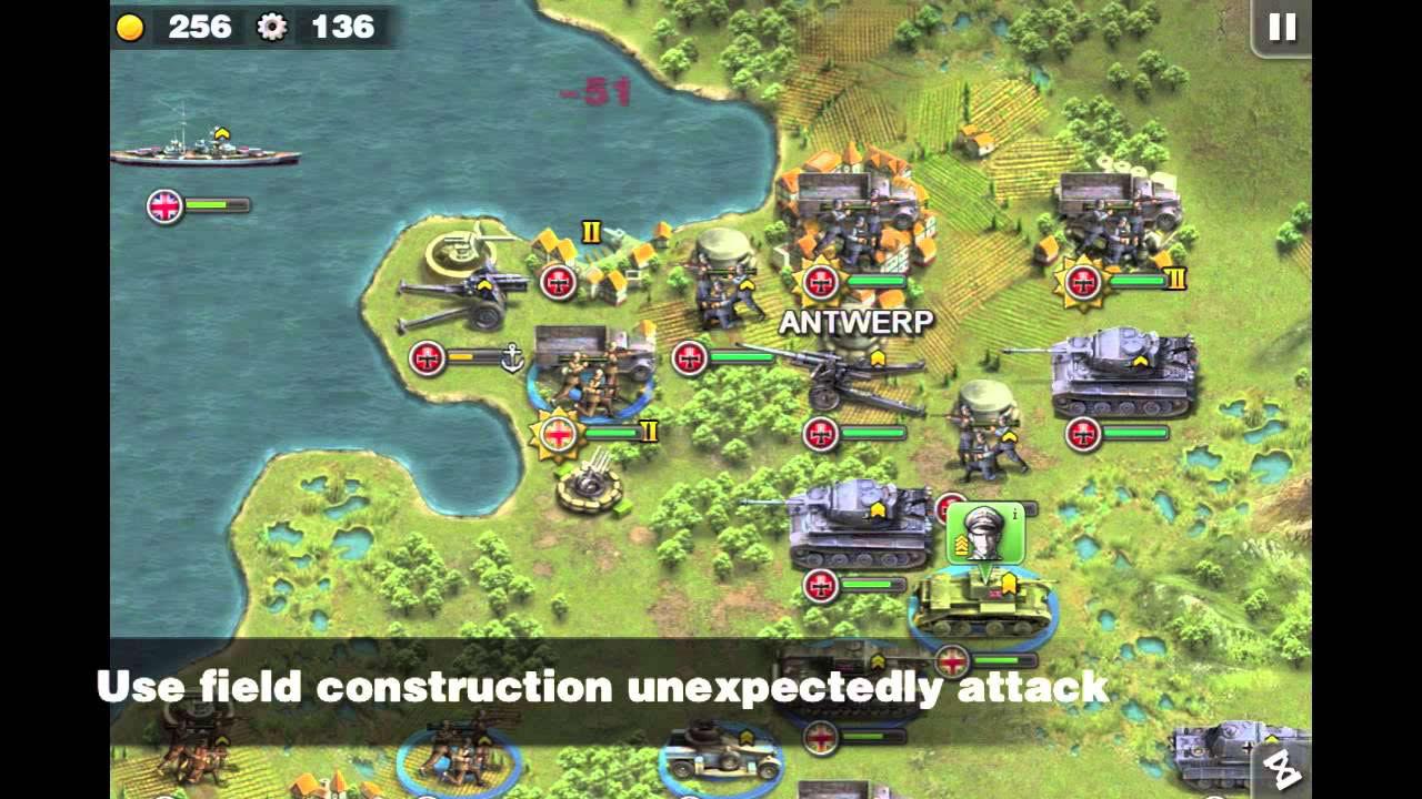 Glory of Generals intro.