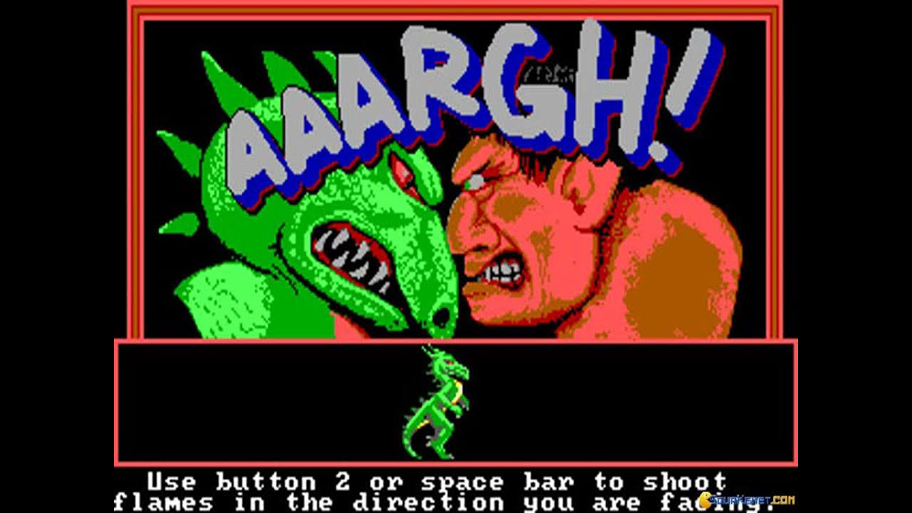 Aaargh! gameplay (PC Game, 1988)