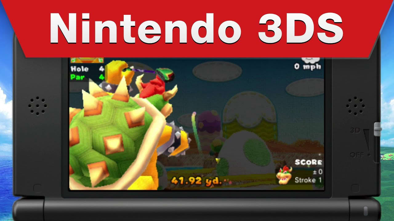 Nintendo 3DS - Mario Golf: World Tour Item Shots