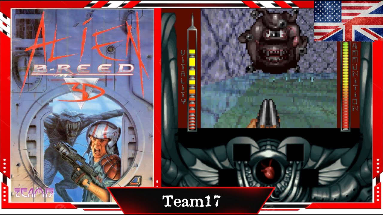 Alien Breed 3D (1995) Amiga FPS Sci-fi Shooter