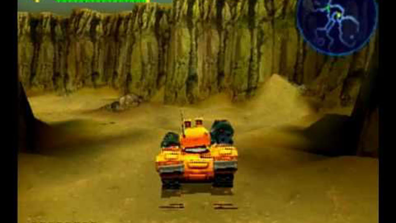 Tiny Tank PS1 Intro + Gameplay [No Commentary]