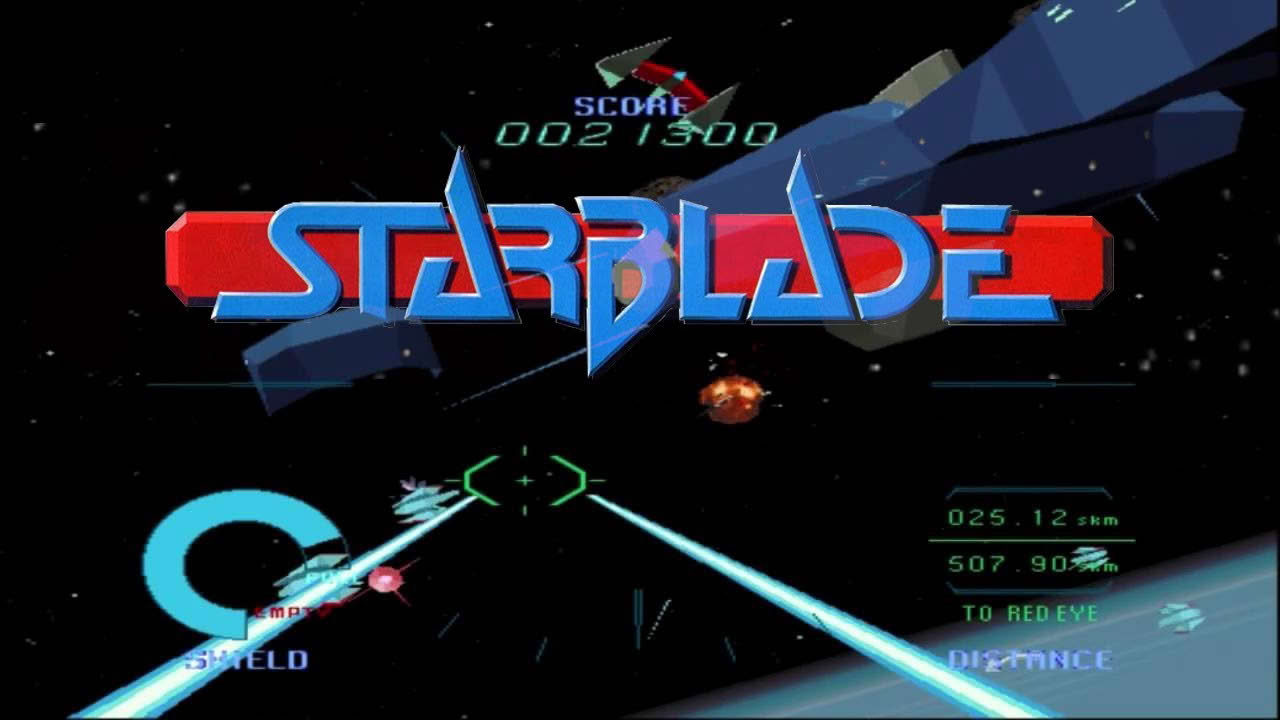 (ARCADE) Starblade スターブレード - Namco 1991.