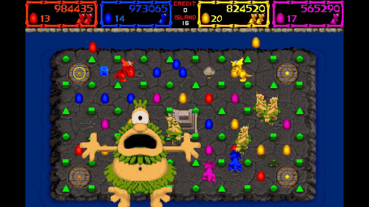 Trog arcade 4 player Netplay 60fps