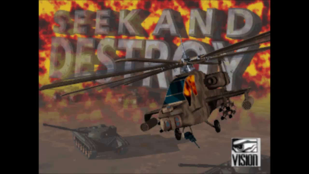 Seek and Destroy 1993 - Preview/Trailer/Demo Game