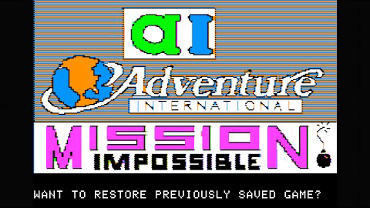 SAGA 3: Mission Impossible walkthrough/longplay (Apple II - Adventure International)