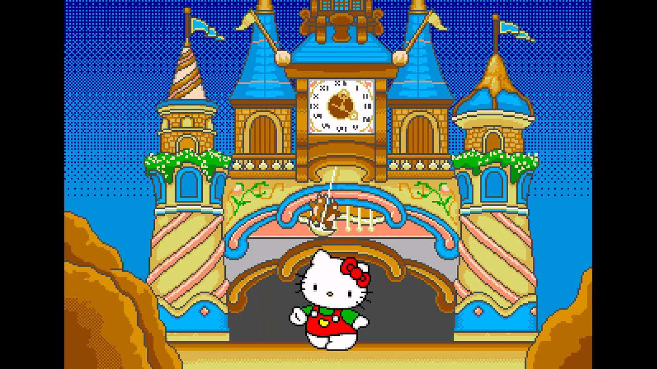 Sega Pico Game: Ai to Yume to Bouken Sanrio Puroland (1994 Sega)