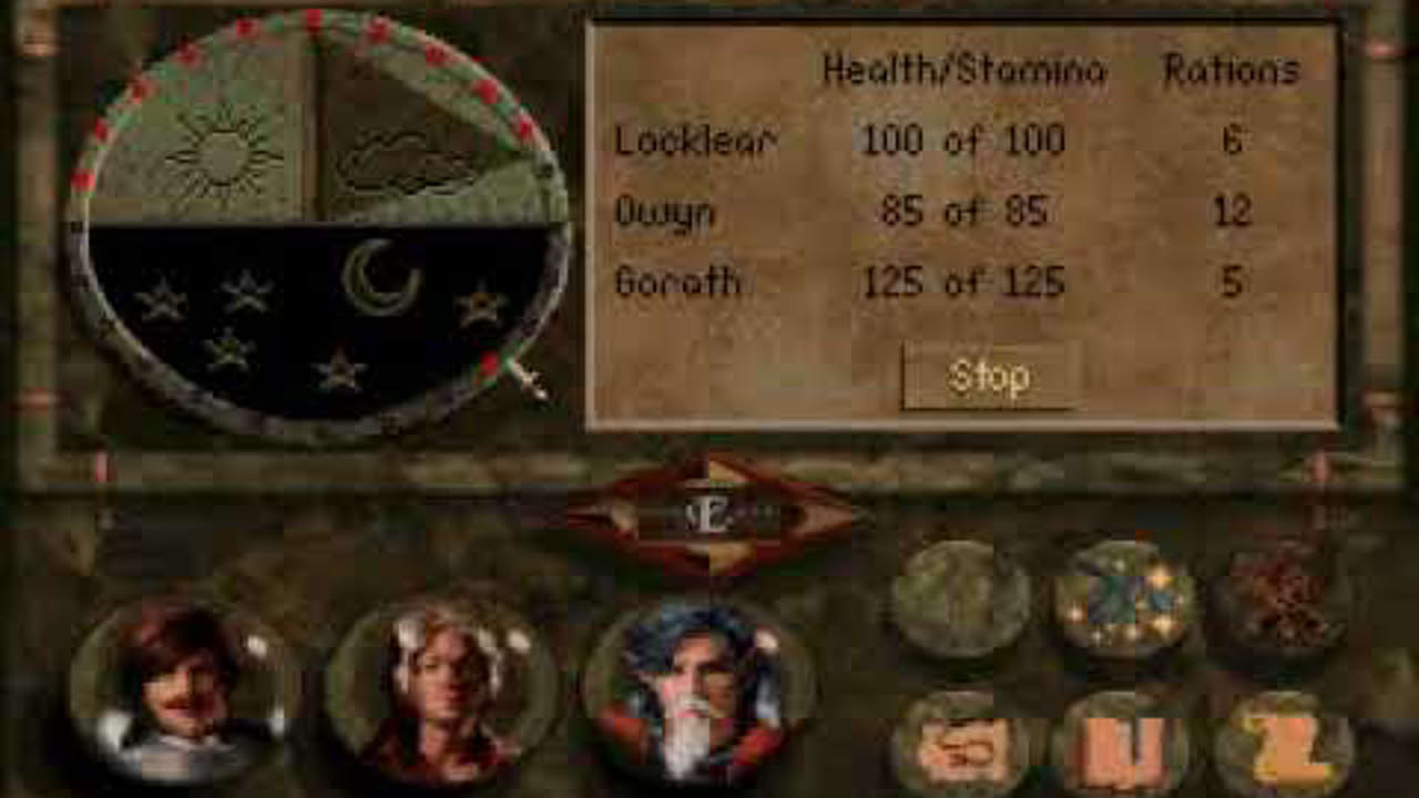 Betrayal at Krondor - Gameplay video