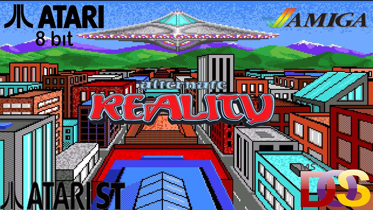 Alternate Reality The City Amiga Atari 8bit DOS Atari ST