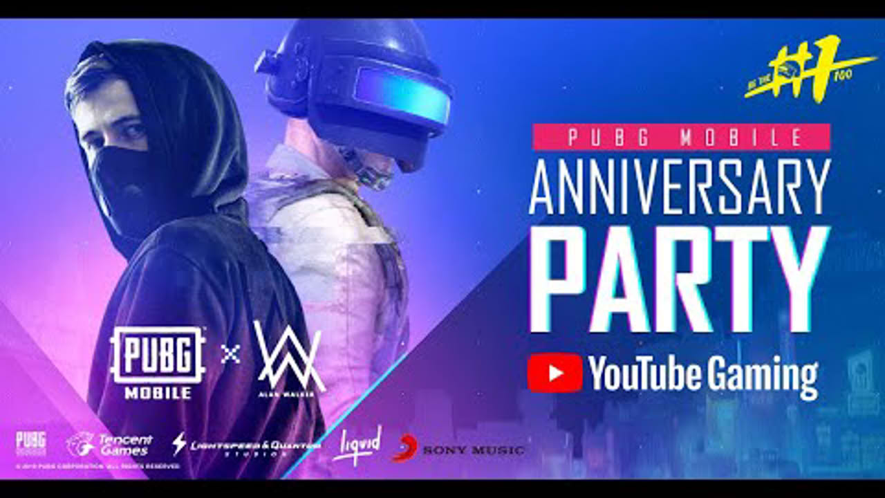 PUBG MOBILE 1ST YEAR ANNIVERSARY PARTY!