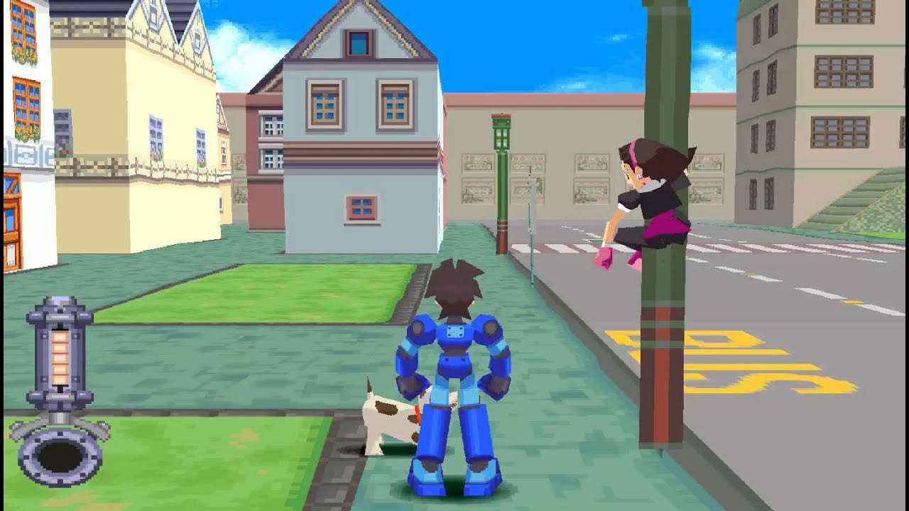 Rockman DASH (PSP) Tron Bonne & Paprika Dog