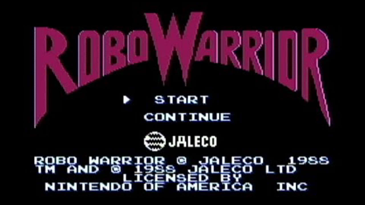 RoboWarrior (NES) - Jaleco, Dec 1988 | NESguide 480p