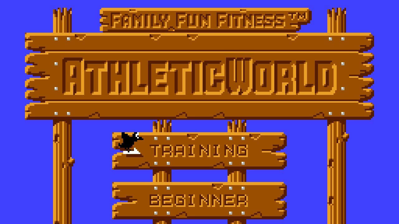 Athletic World (NES) - Nintendo, Jul 1987 | NESguide 480p