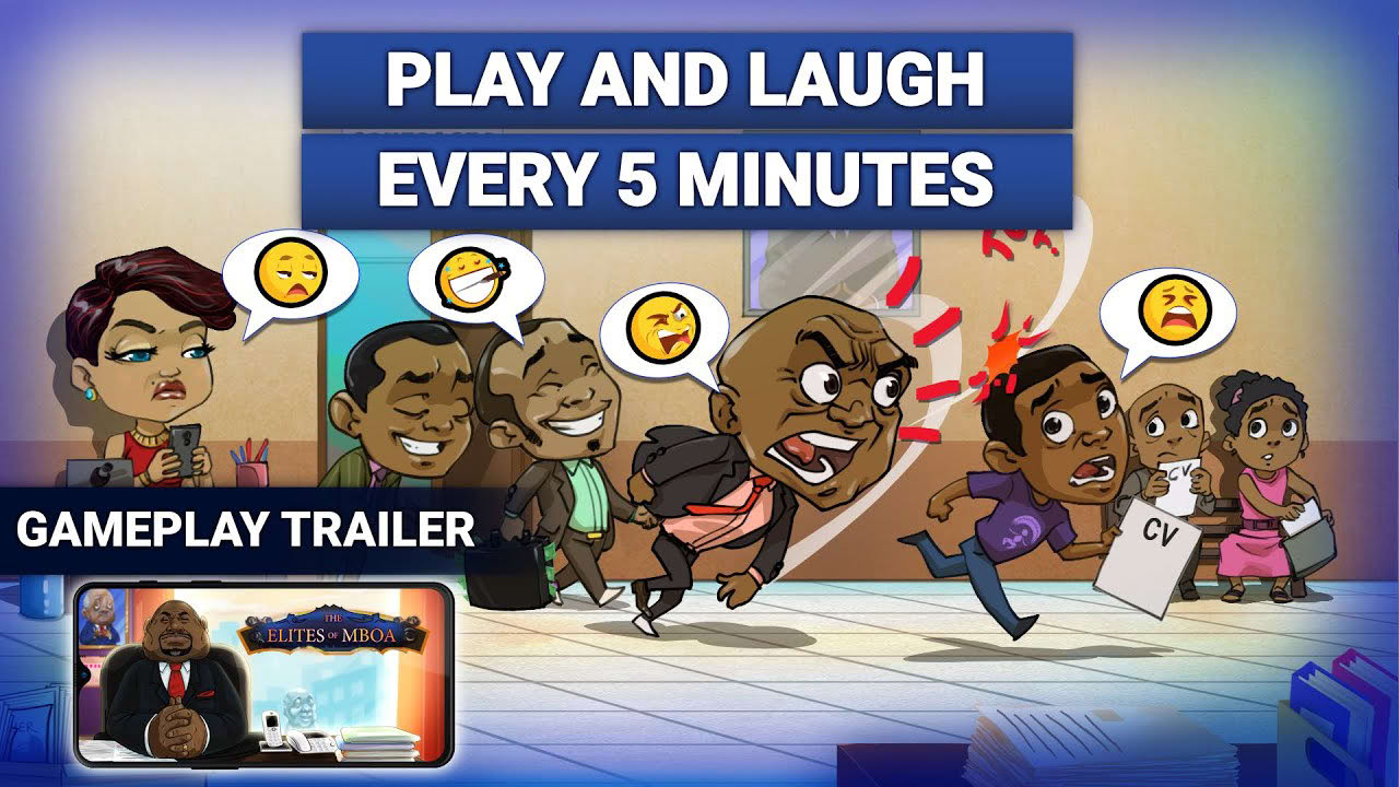Laugh every 5 minutes with the mobile game Elites of Mboa - Gameplay Trailer