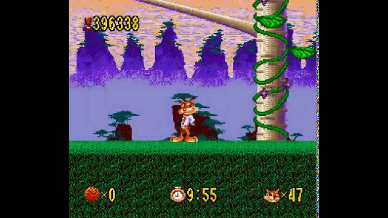 Bubsy in Claws Encounters of the Furred Kind Longplay (Mega Drive/Genesis) [60 FPS]