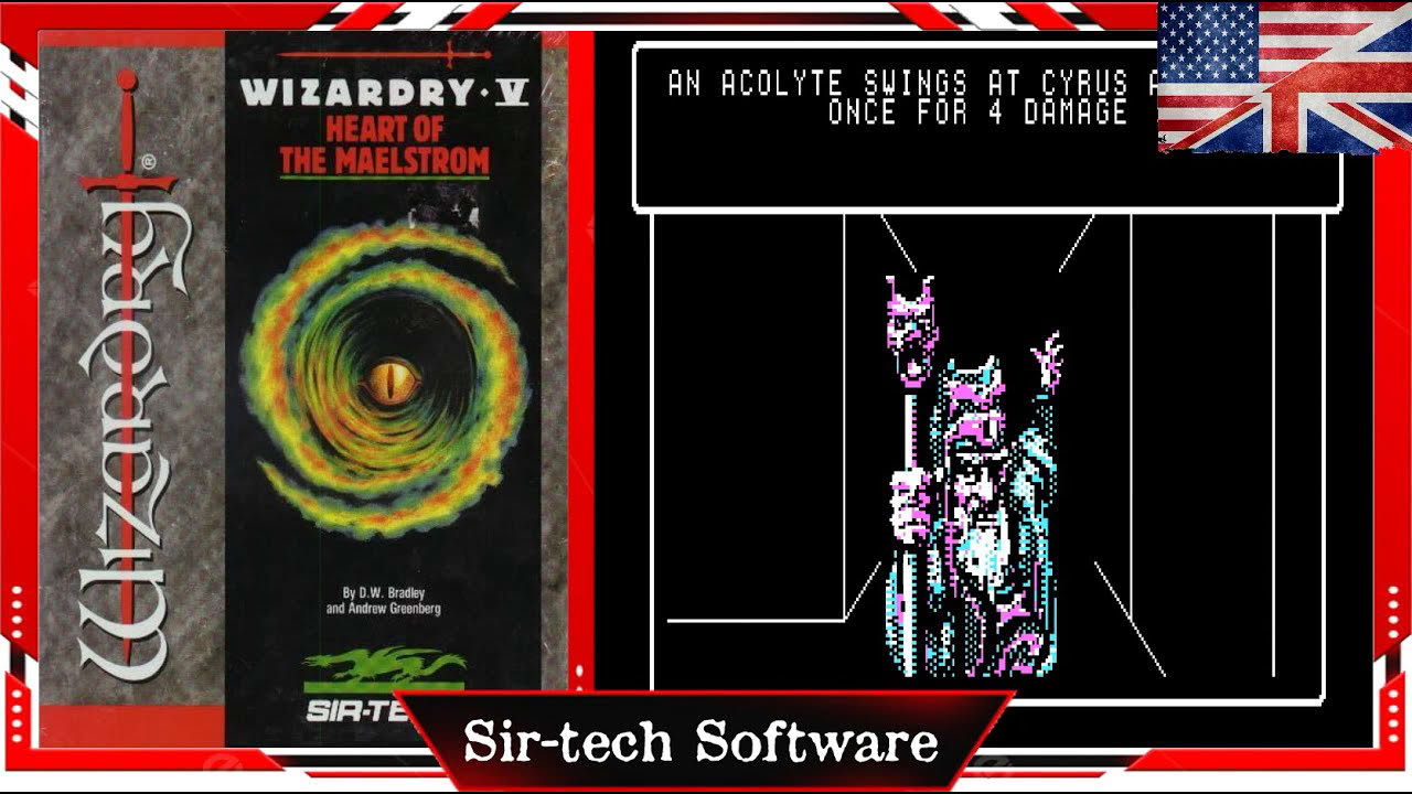 Wizardry 5 - Heart of the Maelstrom (1988) PC 1st-person Fantasy RPG