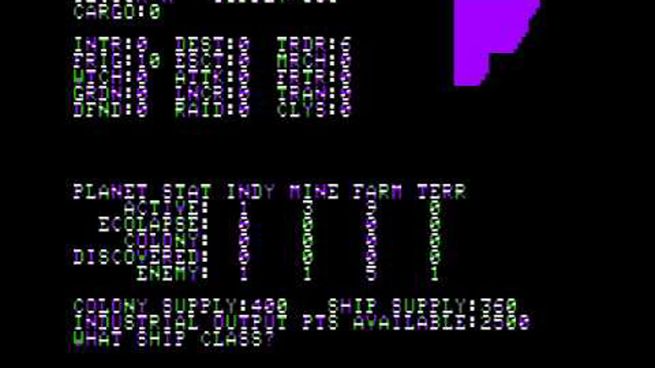 Cosmic Balance II for the Apple II