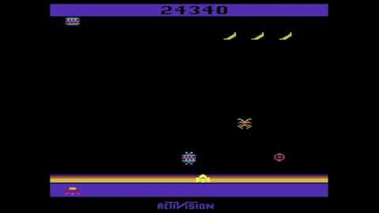Spider Fighter Longplay (Atari 2600 Game)