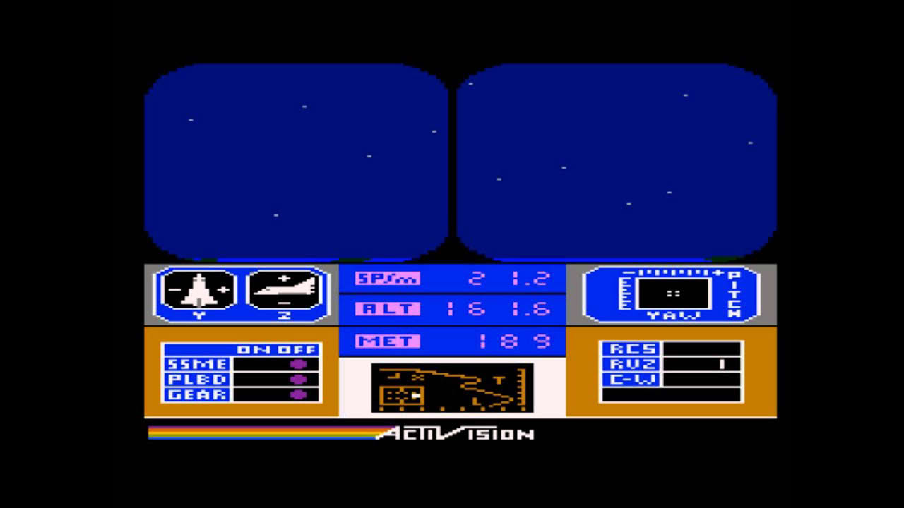 Space Shuttle: A Journey into Space for the Atari 8-bit family