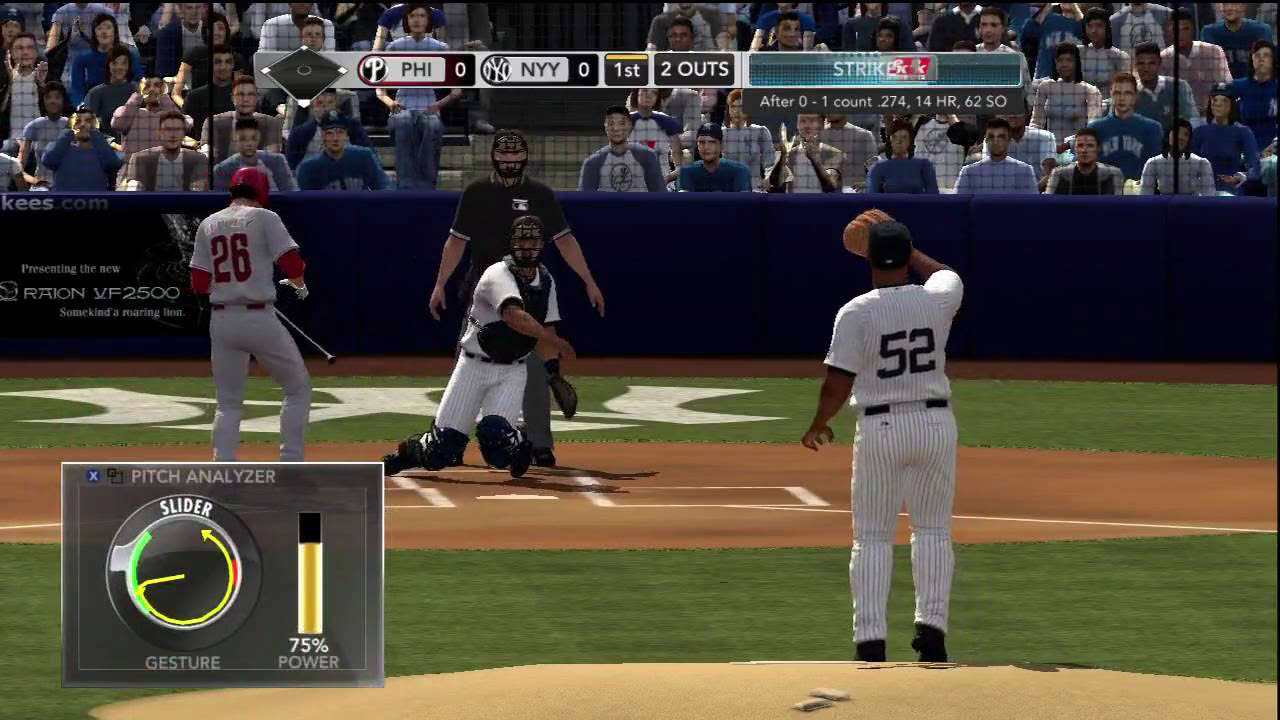 MLB 2K10 (Xbox 360) Demo Gameplay Part One: Yankees vs. Phillies