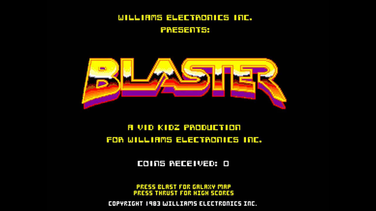 Blaster [MAME] [shortplay]