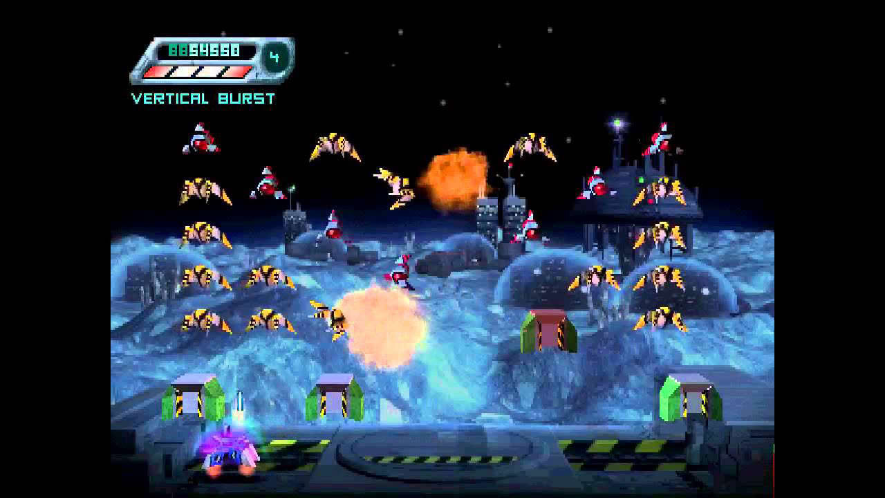 Space Invaders ... (PS1) Gameplay