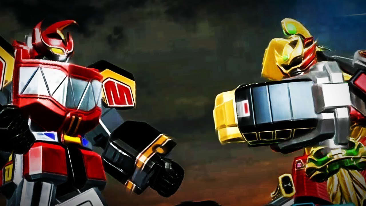 DINO MEGAZORD vs. THUNDER MEGAZORD - Power Rangers: Legacy Wars Gameplay (Android)