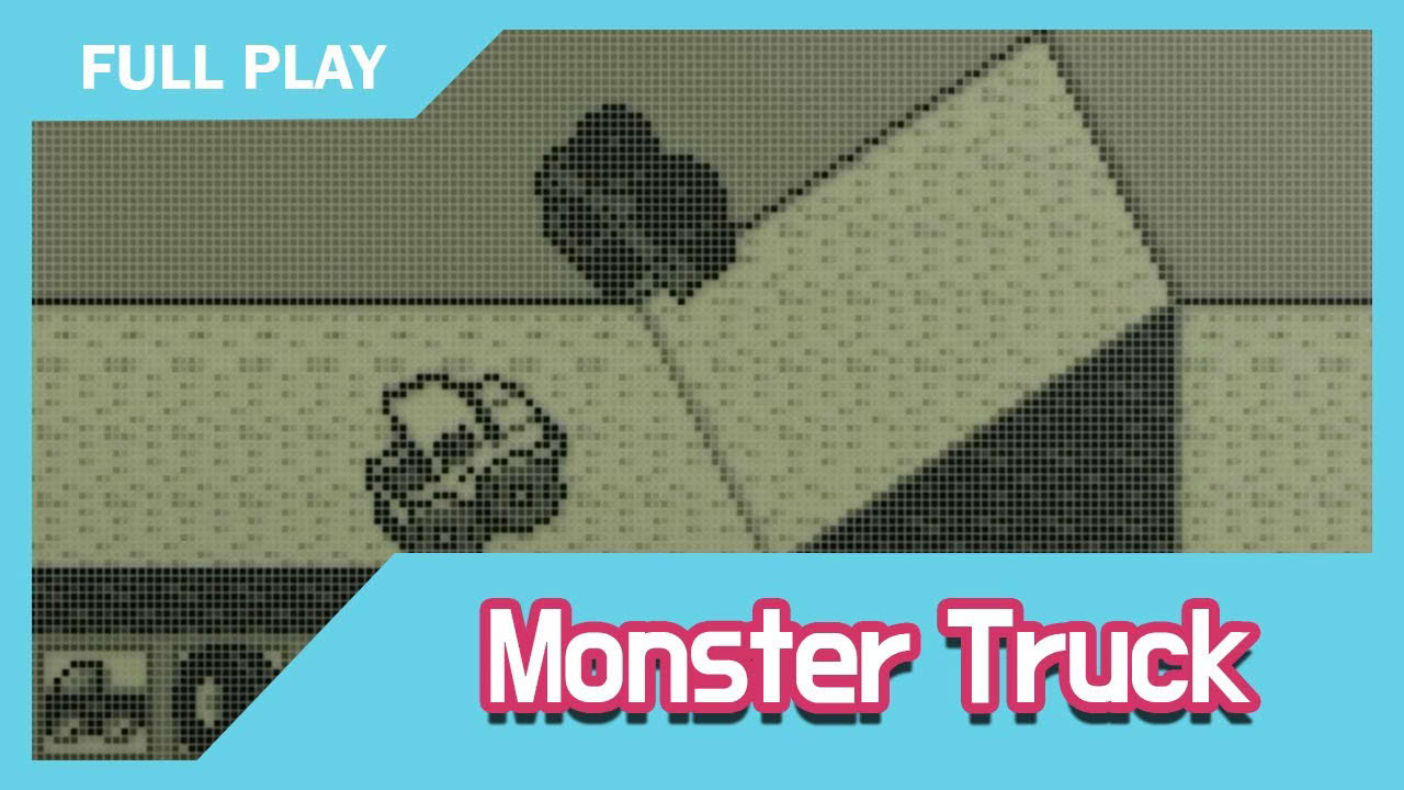 [GameBoy full game walkthrough] Monster Truck (1990 Varie) FHD 60fps