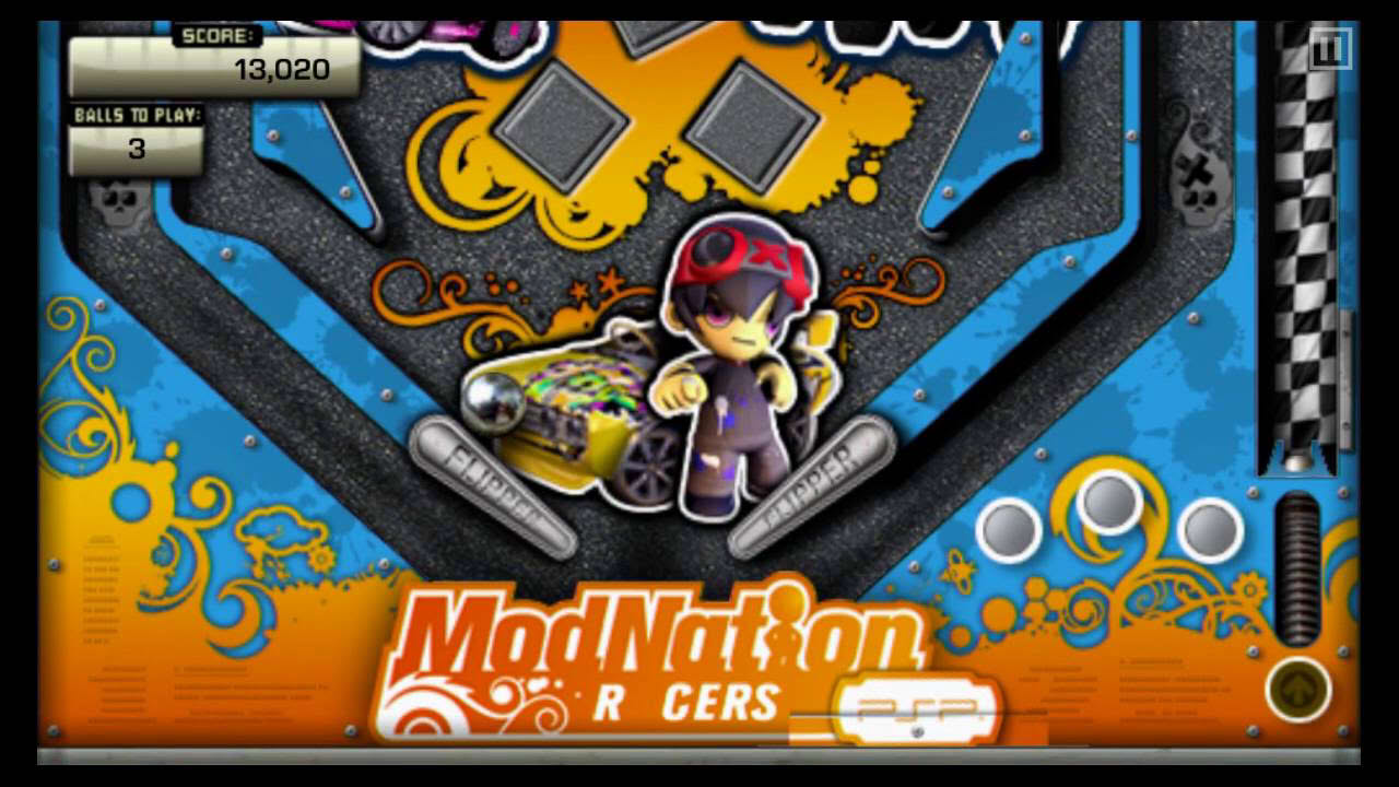 Pinball Heroes: ModNation Racers - Extra Ball