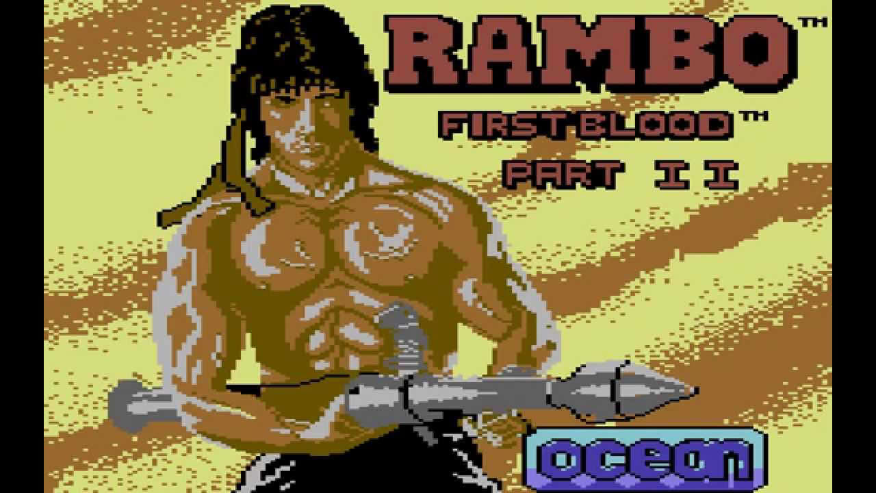 Rambo: First Blood Part II Longplay (C64) [50 FPS]