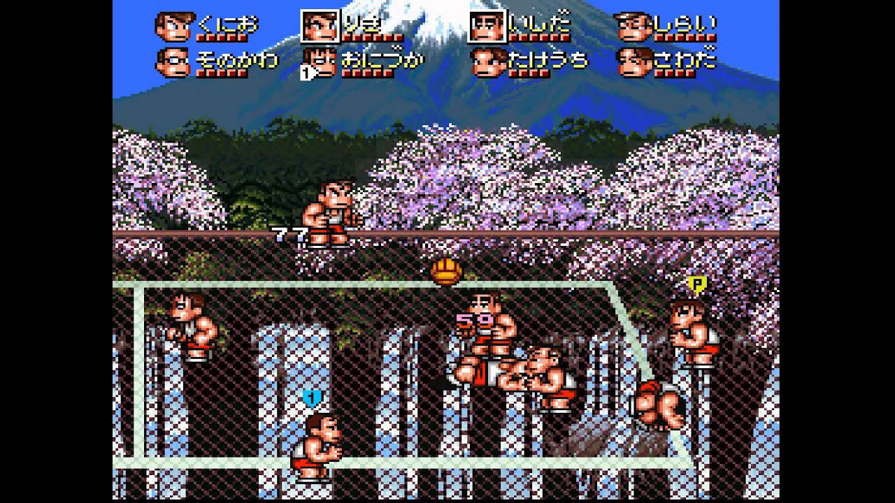 【スーパーファミコン】くにおくんのドッジボールをプレイっ！ #1「VS日本」