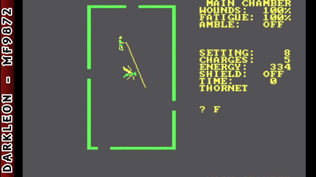 Rescue at Rigel © 1983 Epyx - PC DOS - Gameplay