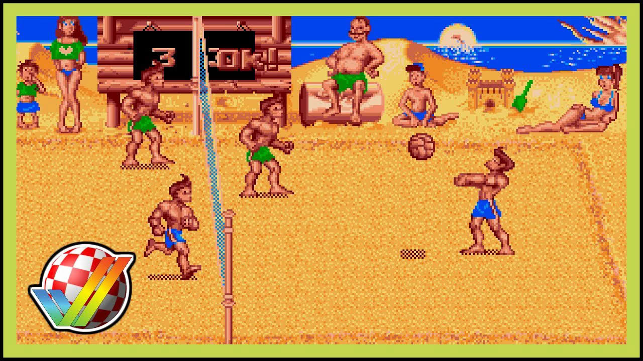 Amiga Longplay [250] Beach Volley