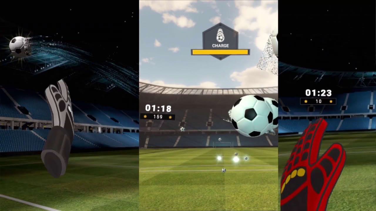 Goalkeeper VR Challenge - Trailer [VR, HTC Vive]