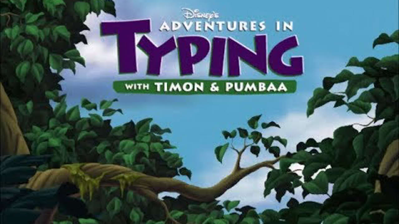 Adventures in Typing with Timon and Pumbaa - Full Playthrough